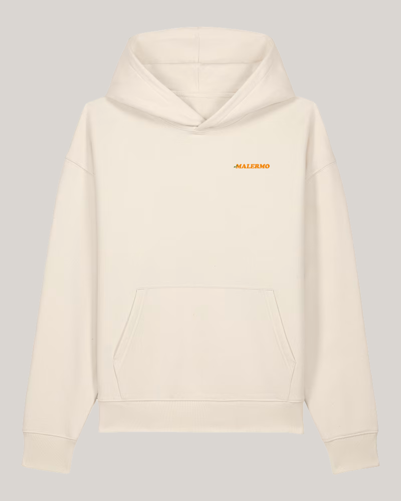 Hoodie Backprint Fruit Orange