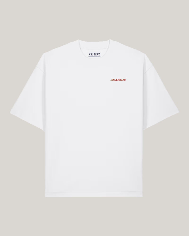 Heavyweight Oversized T-shirt Backprint | Kiwi
