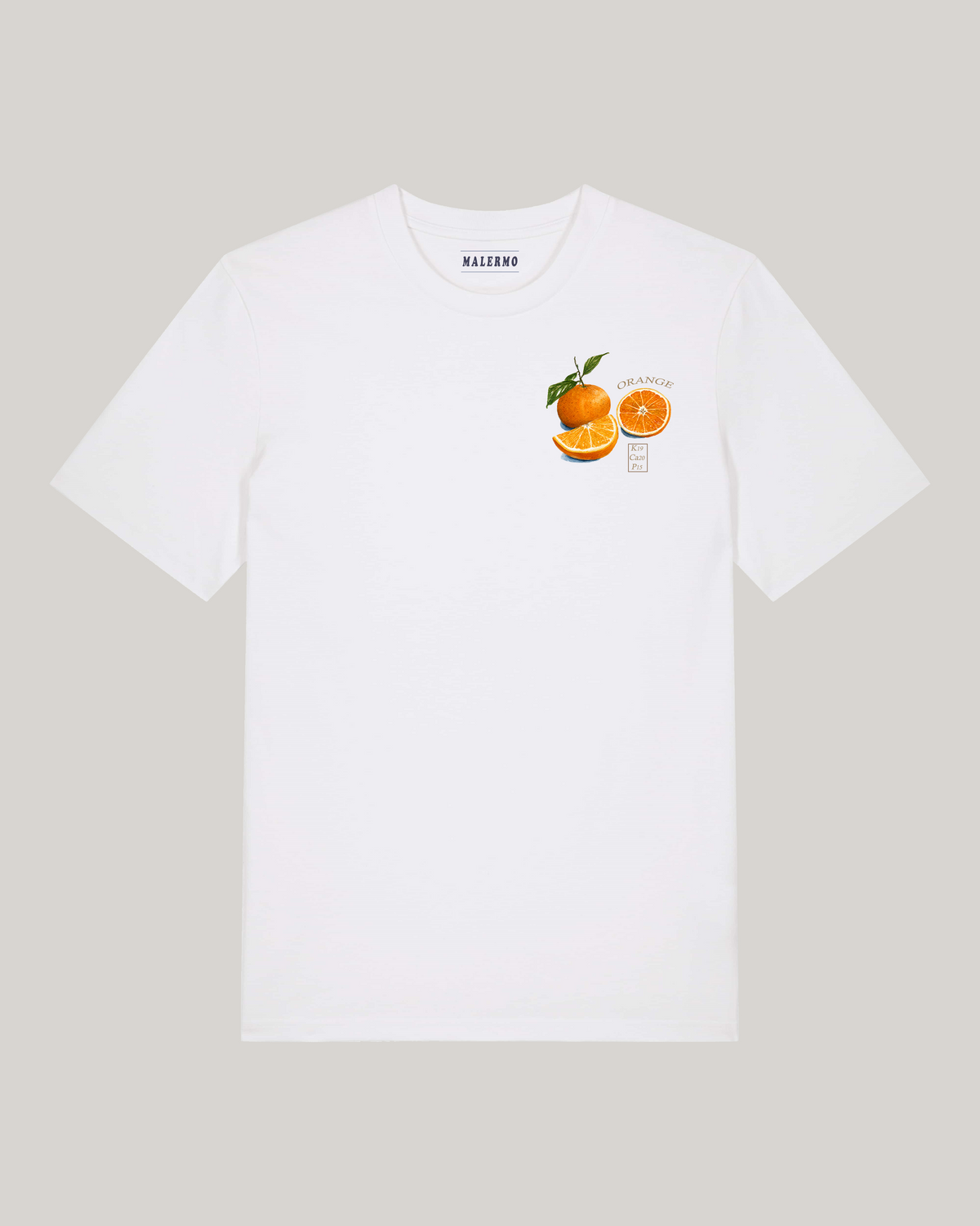 Fruit Print T-shirt | Orange — Chestprint