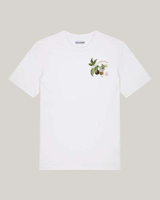 Fruit Print T-shirt | Passionfruit — Chestprint