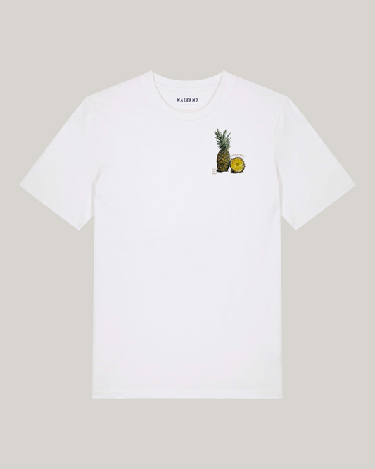 Fruit Print T-shirt | Pineapple — Chest Print