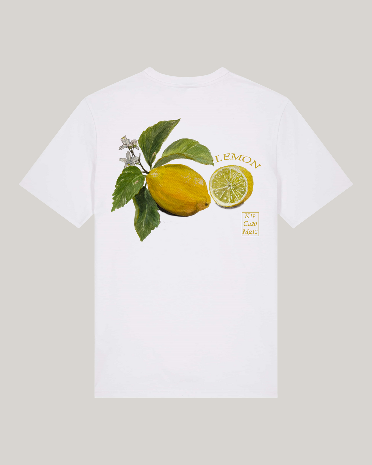 Fruit Print T-shirt | Lemon