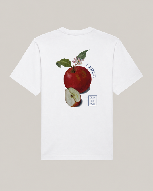 Heavyweight Oversized T-shirt Backprint | Red Apple